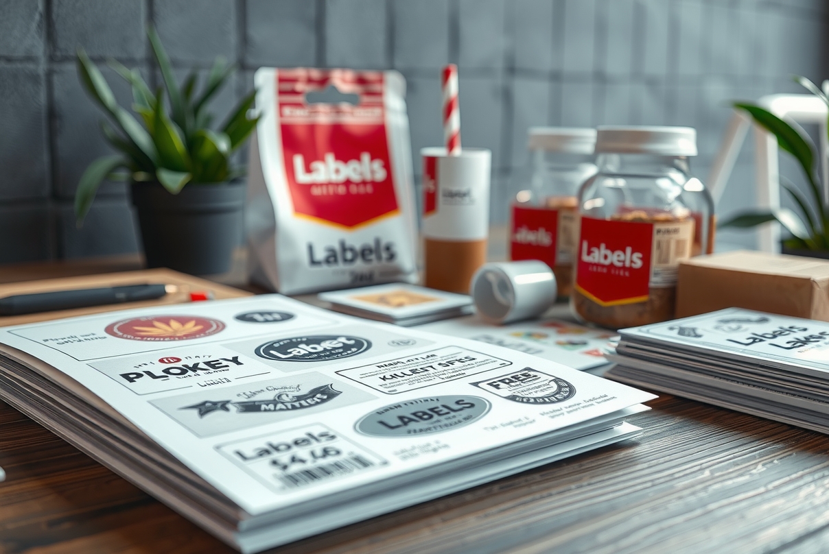Preparation visual for Labels Printing Johannesburg Guide