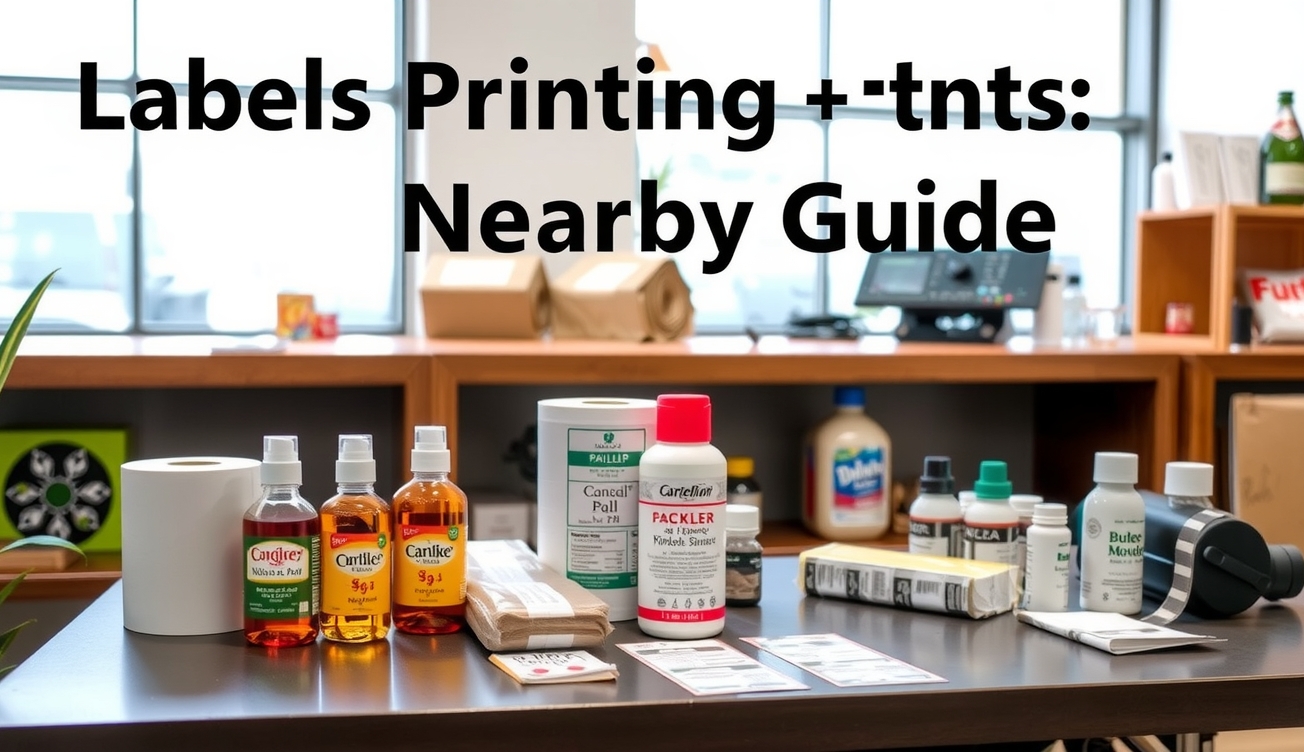 Preparation visual for Labels Printing Nearby Guide