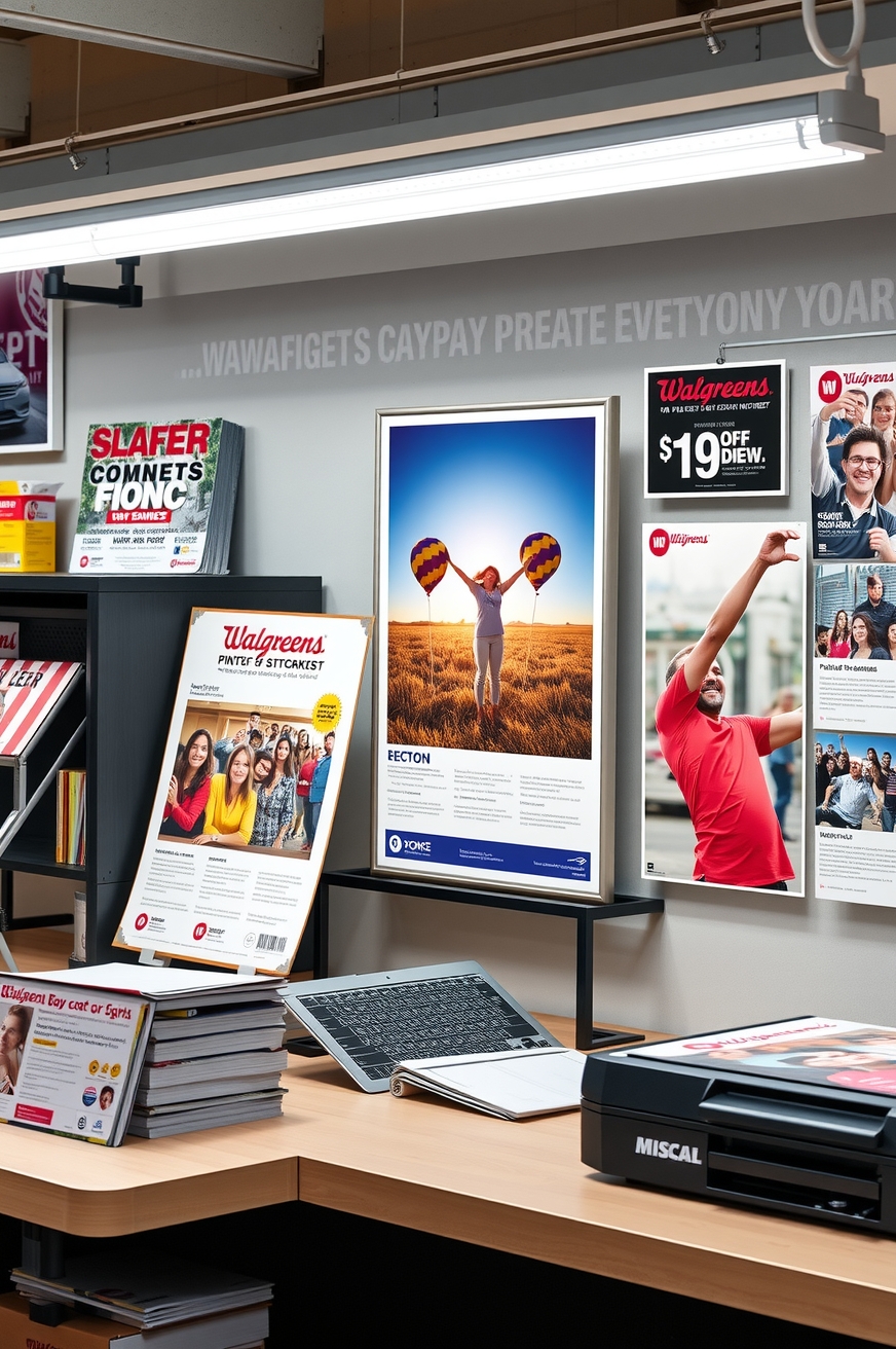 Preparation visual for Walgreens Posters Printing Guide