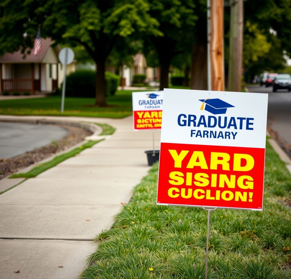 Graduate Yard Signs Guide