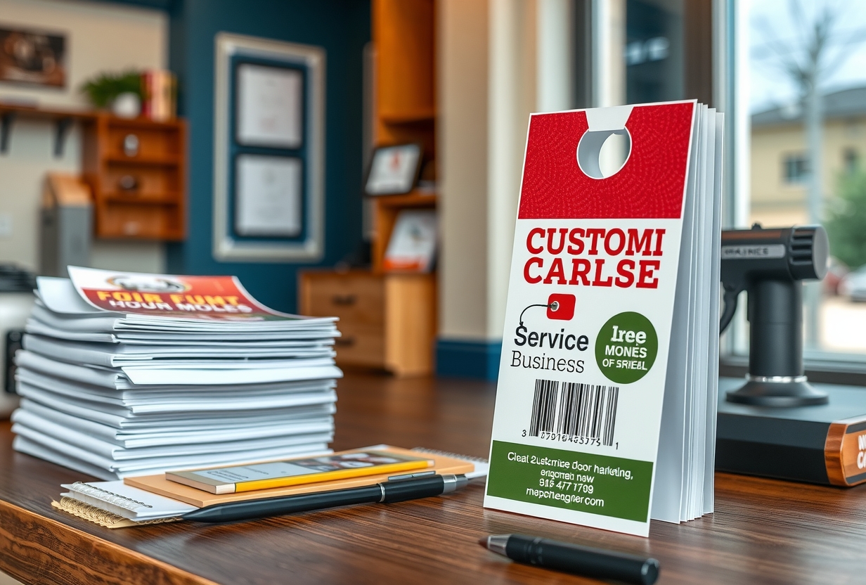 Quality check visual for Customize Door Hangers Guide