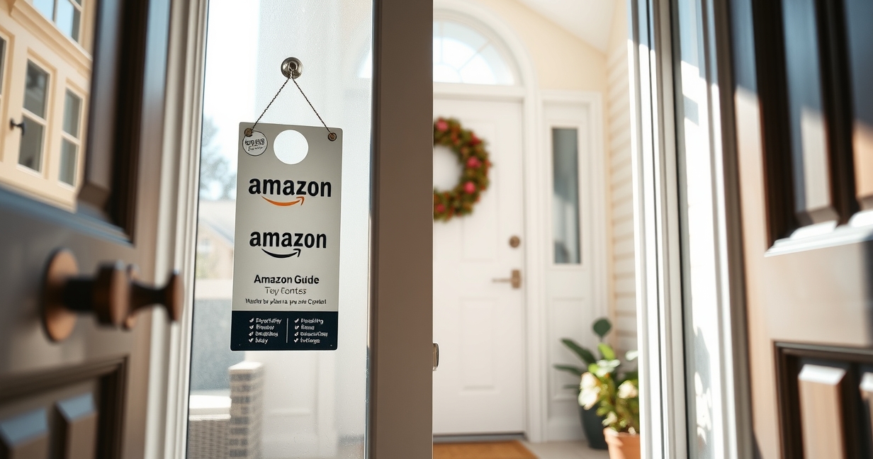 Checklist for Door Hangers Amazon Guide