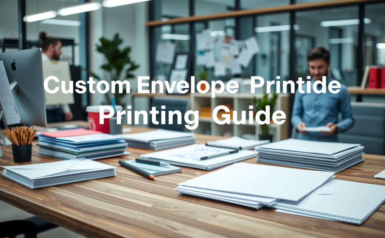Quality check visual for Custom Envelope Printing Guide