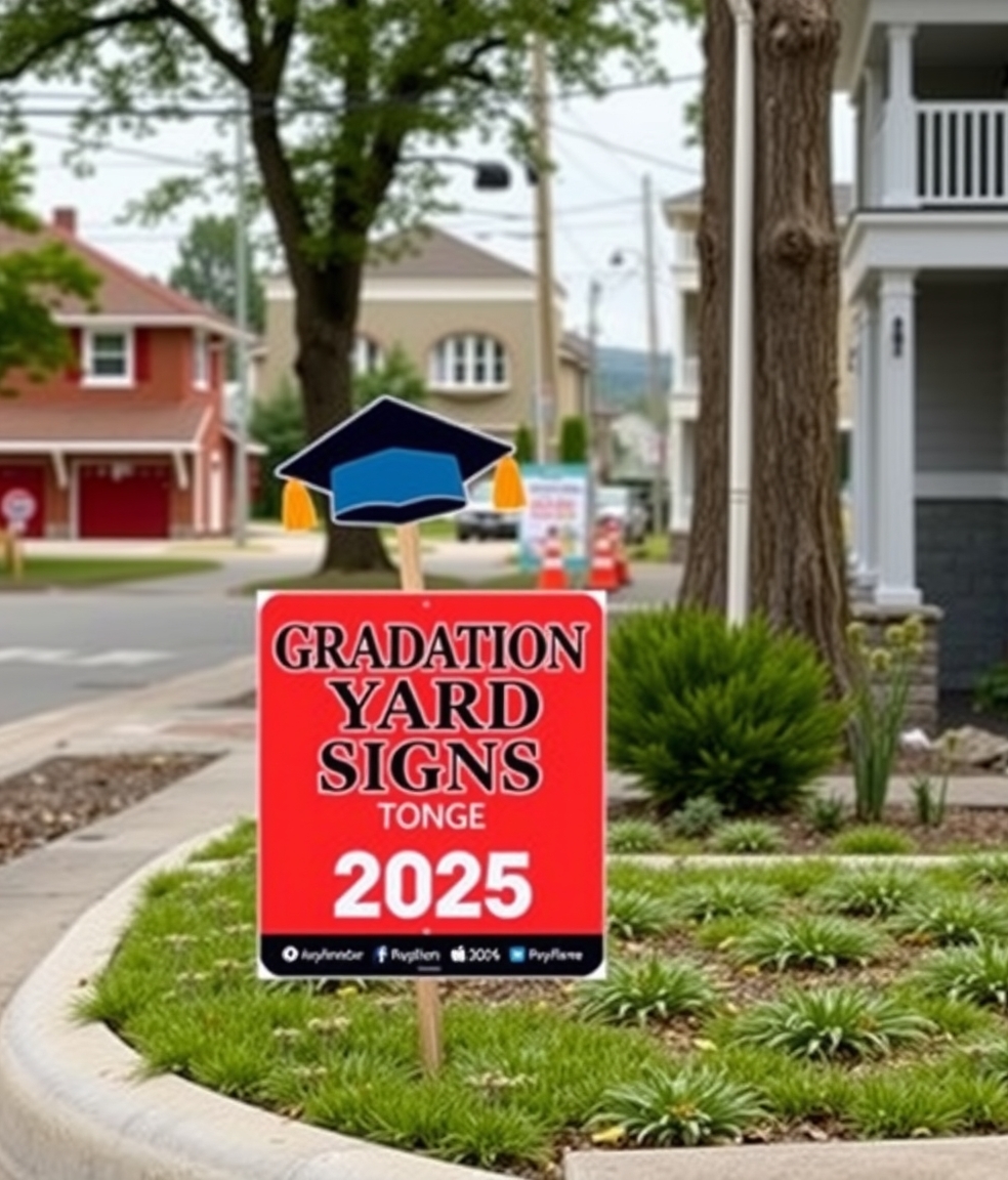 Graduation Yard Signs 2025 Guide