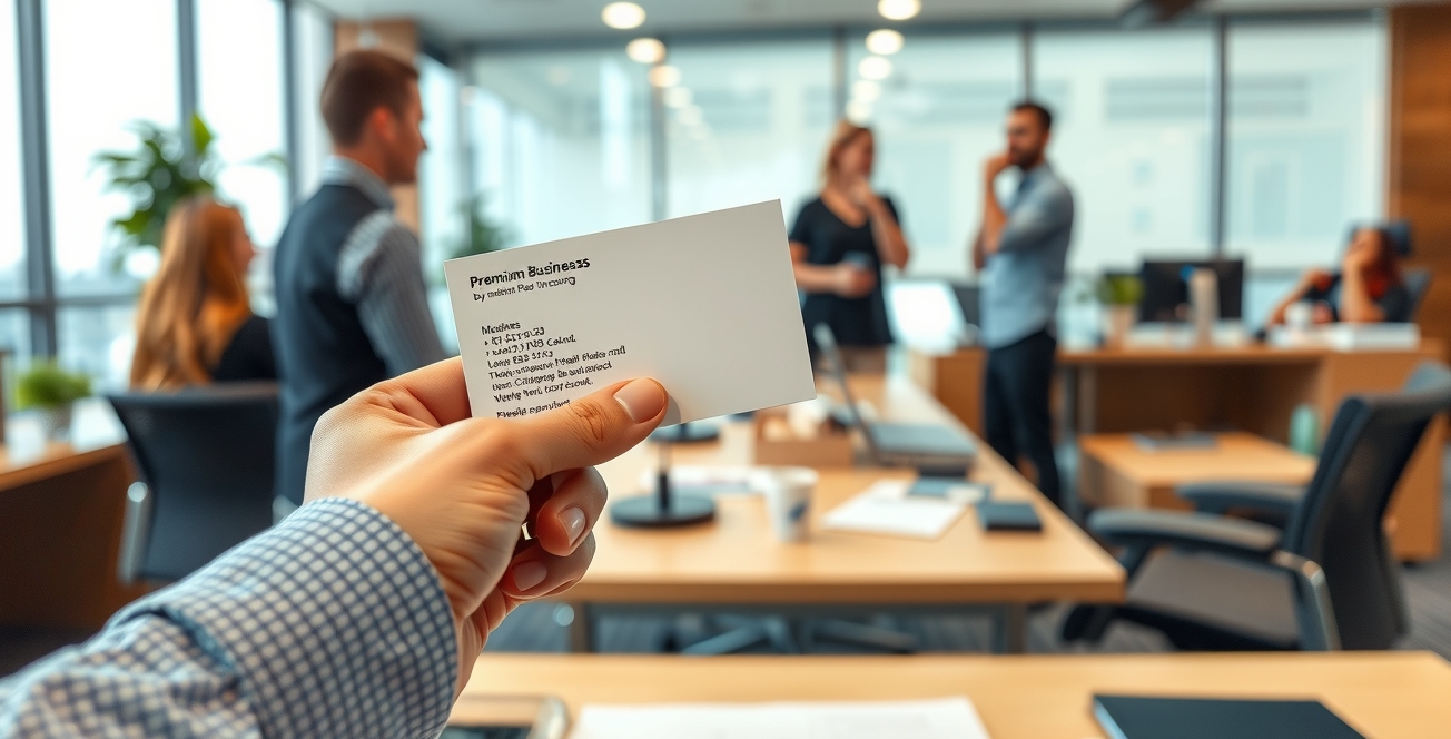 Checklist for Business Cards Printing Services Near Me