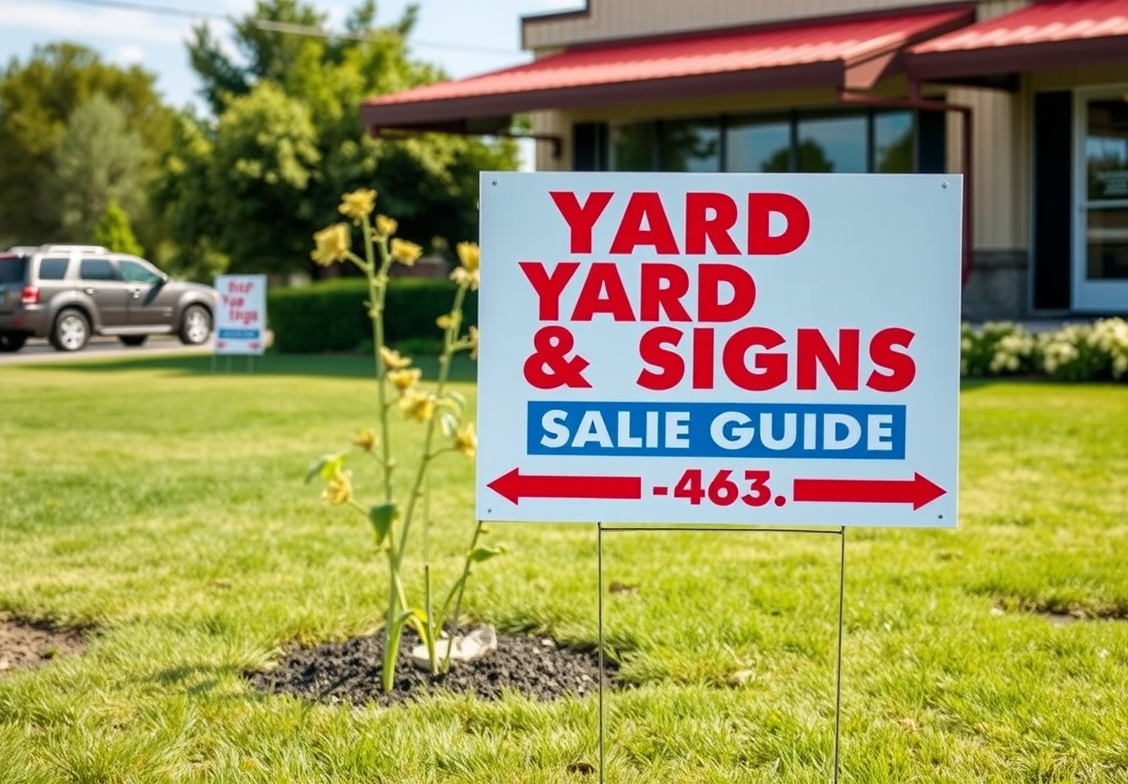 Preparation visual for Yard Signs Printing Near Me Guide