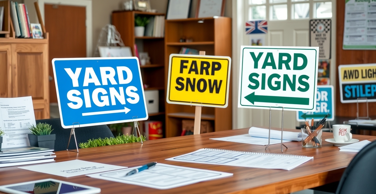 Quality check visual for Yard Signs Printing Near Me Guide
