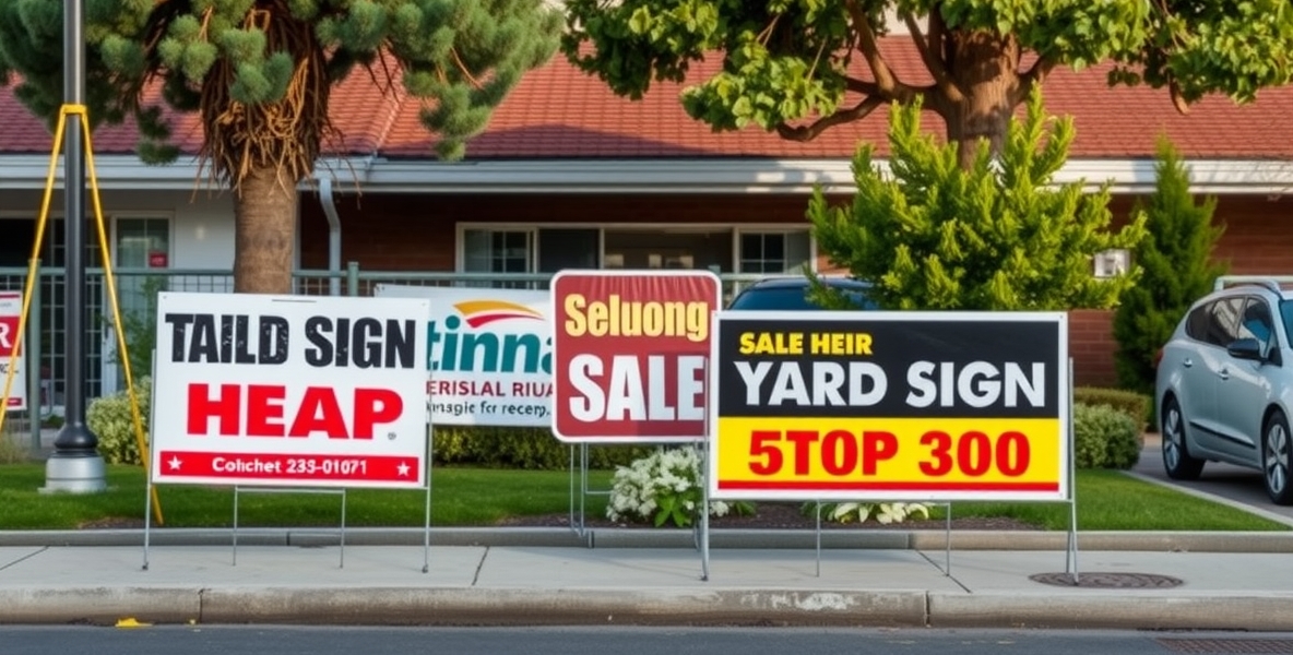 Evaluating the best Yard Signs Cheap Near Me environment