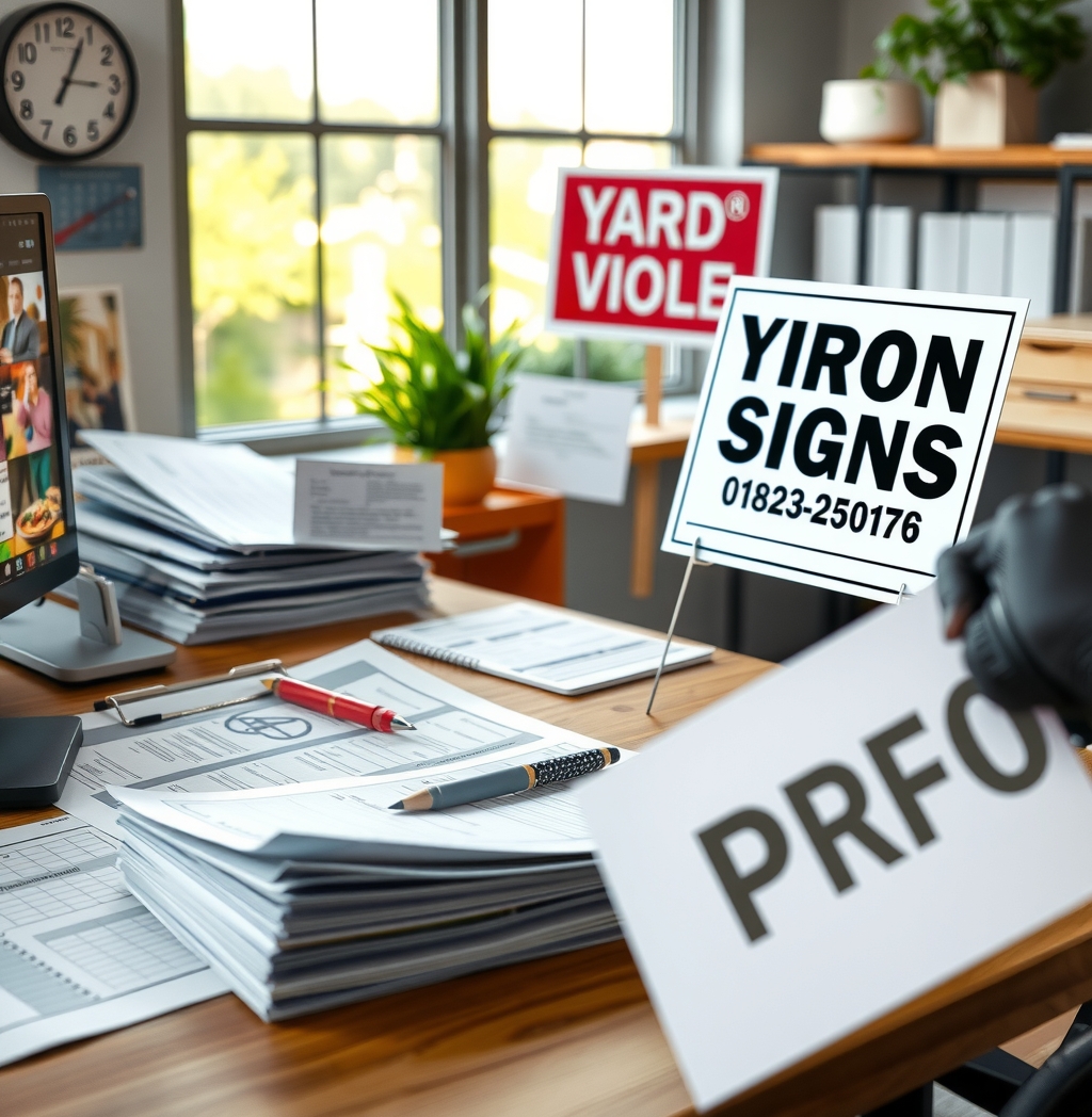 Preparation visual for Yard Signs Cheap Near Me