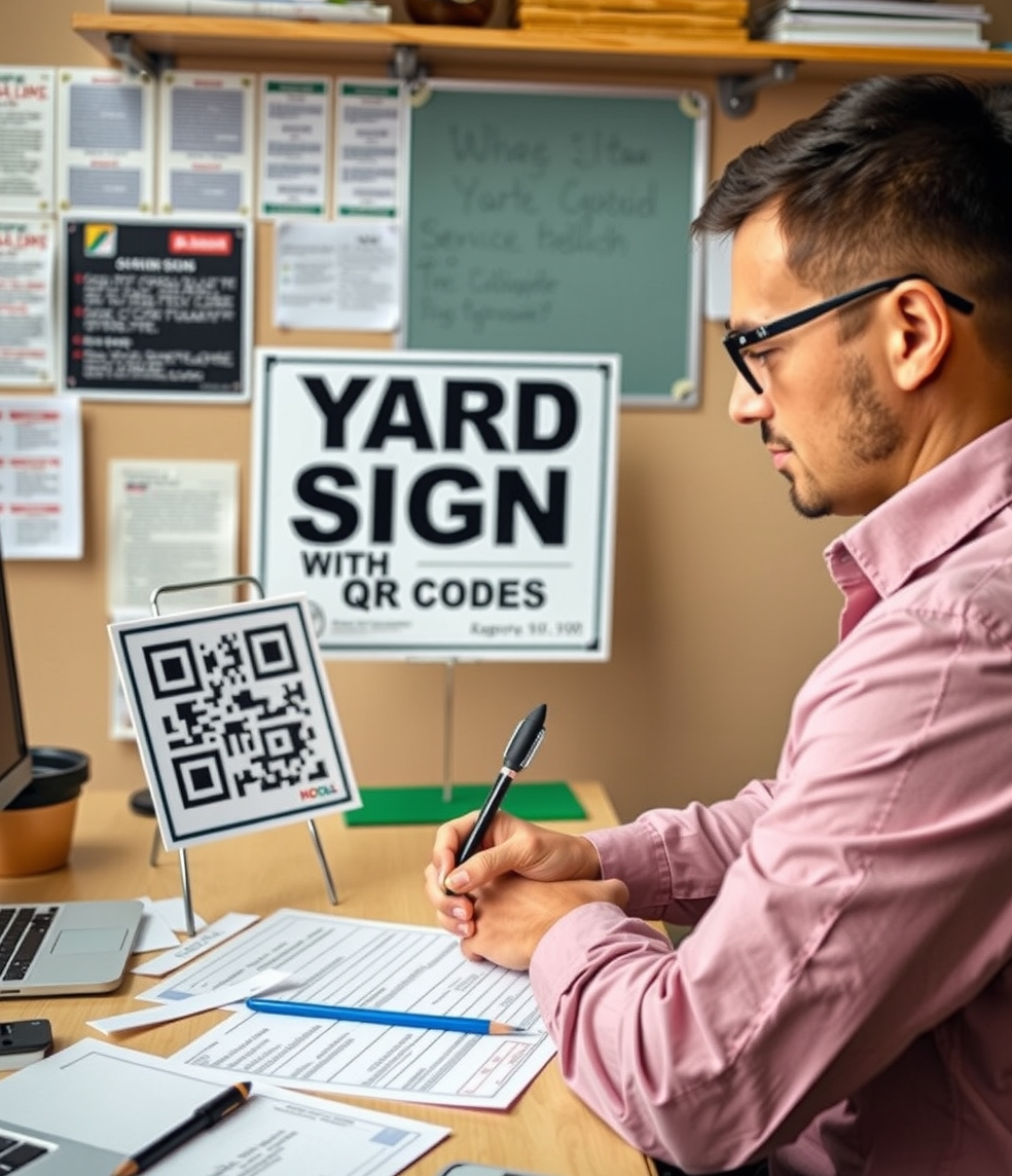 Checklist for Yard Signs with Qr Codes Guide