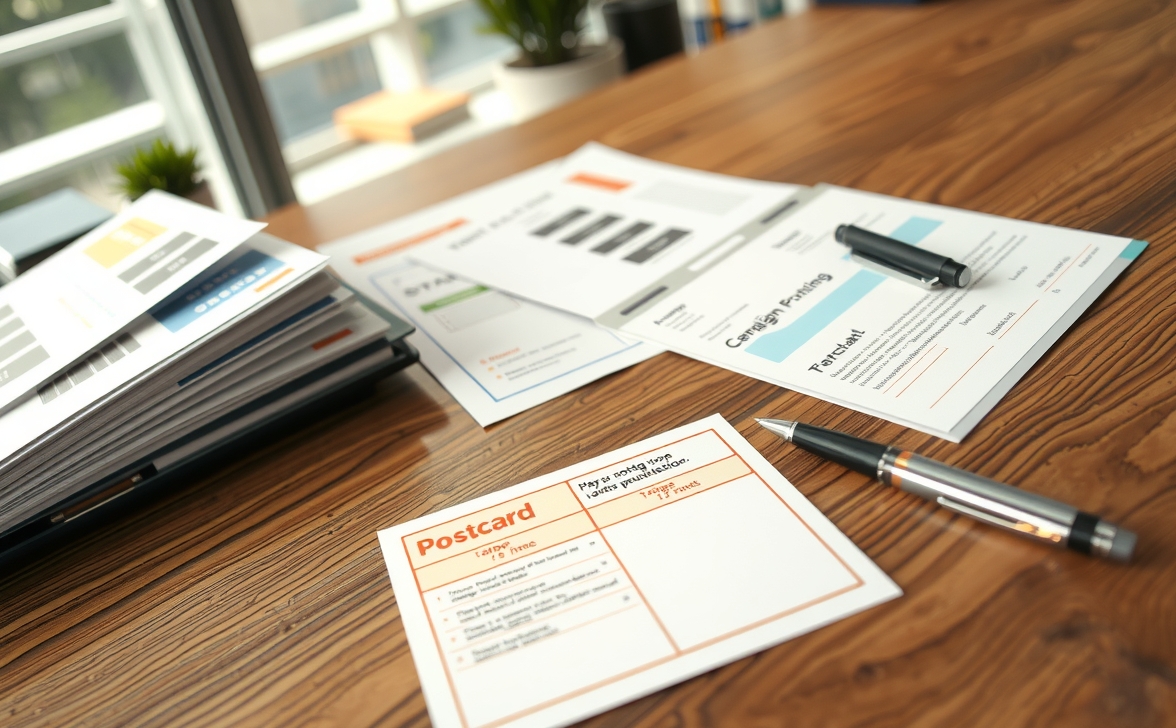 Checklist for Fast Postcard Printing Guide