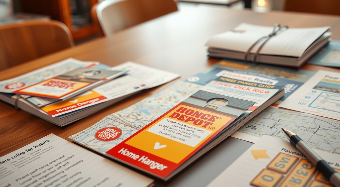 Quality check visual for Door Hangers Home Depot Guide