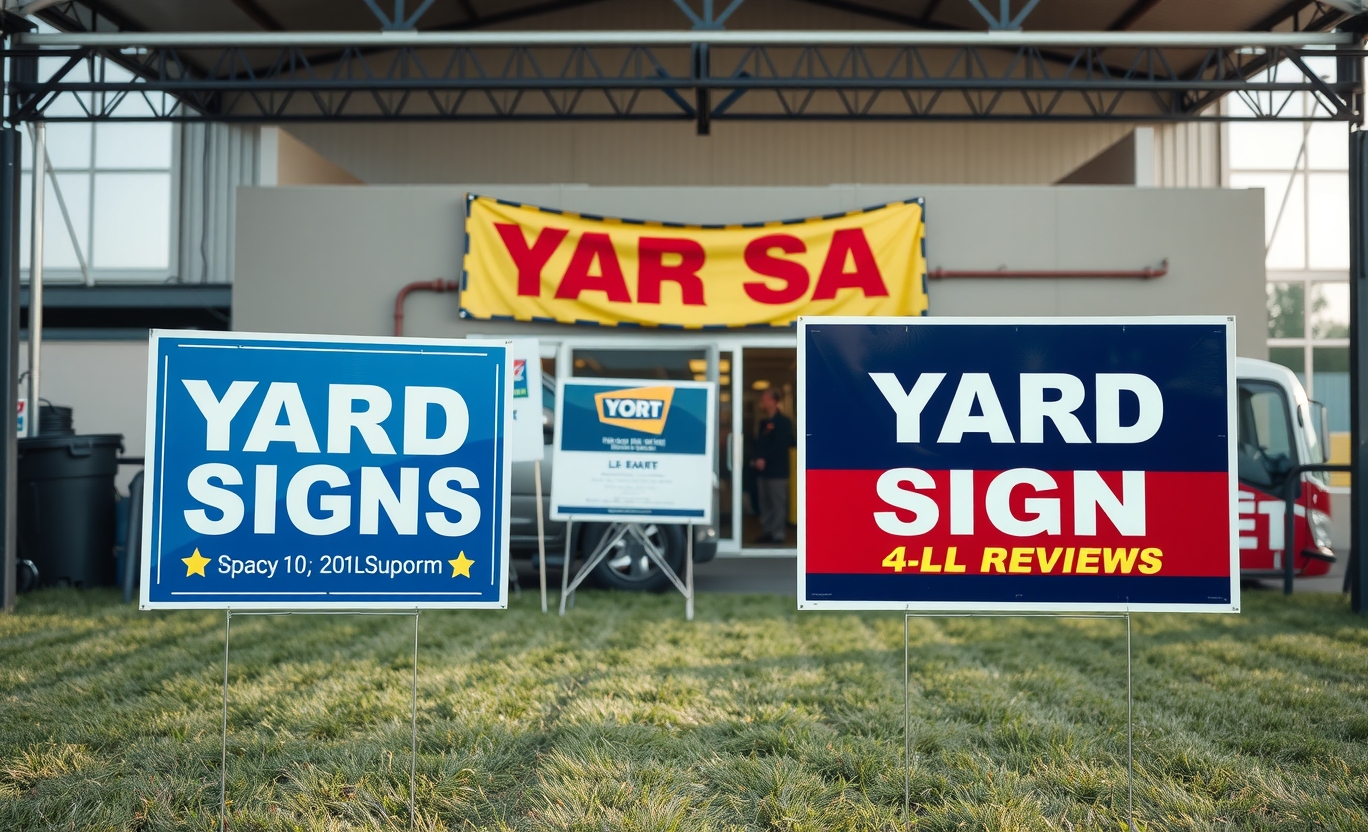 Preparation visual for Yard Signs Plus Reviews Guide