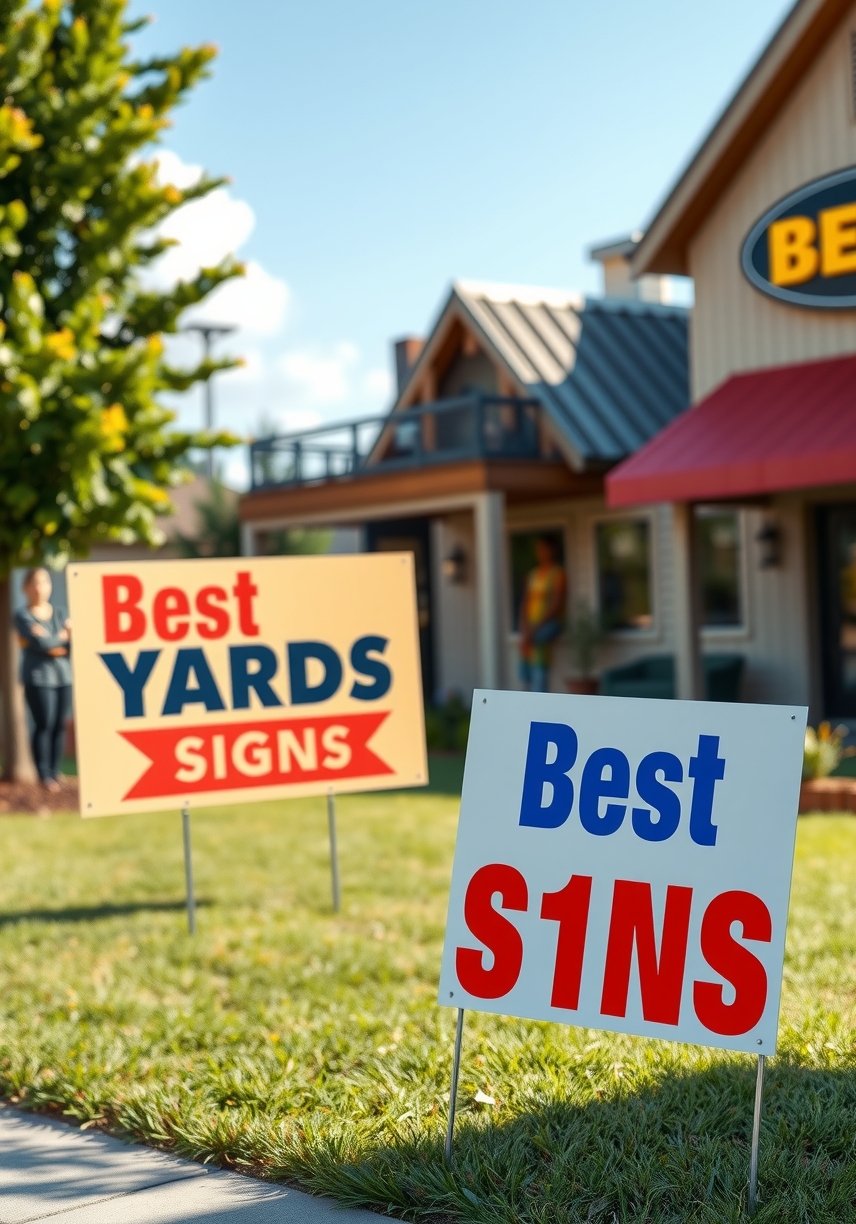 Checklist for Best Yard Signs