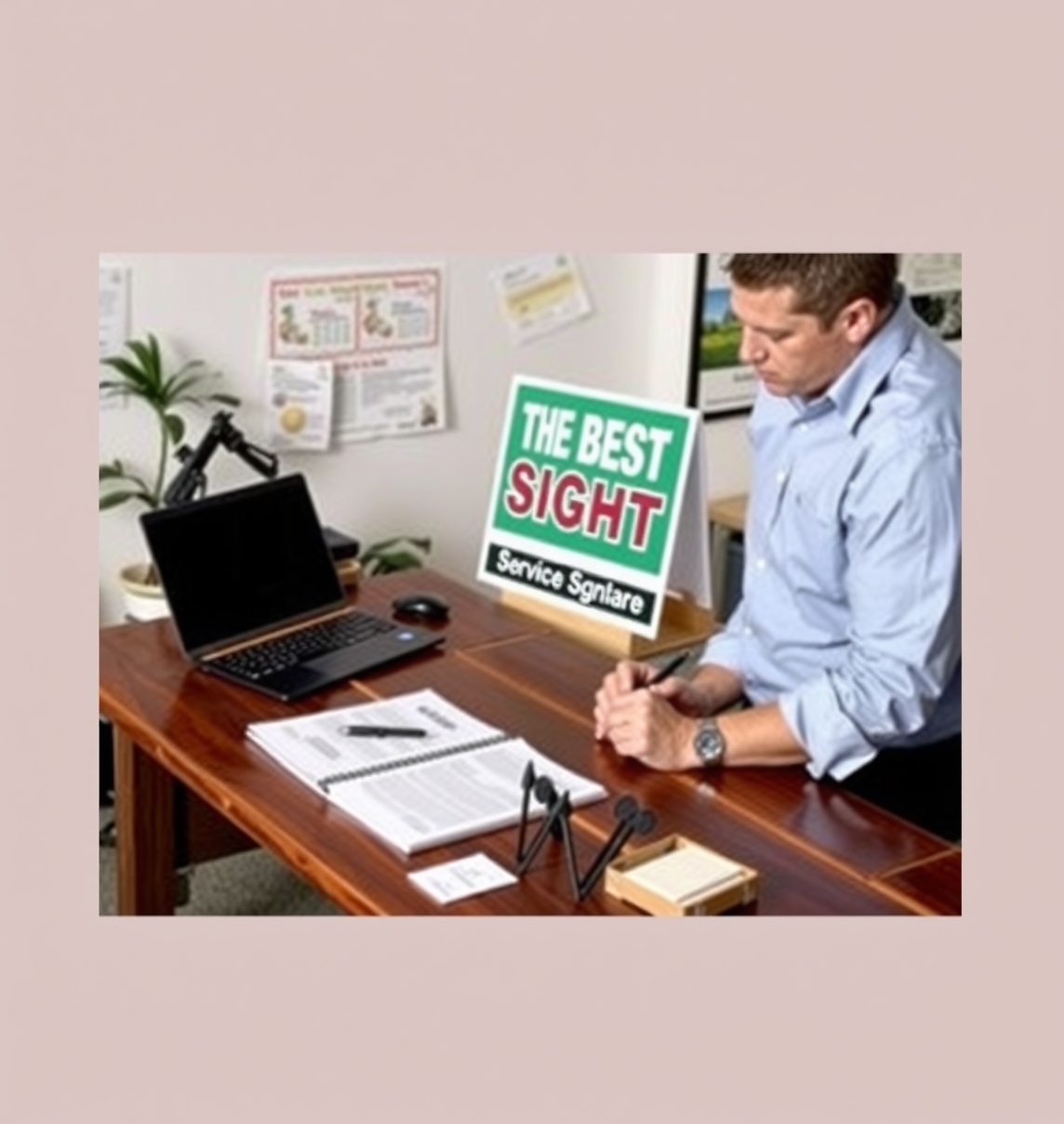 Preparation visual for Best Yard Signs