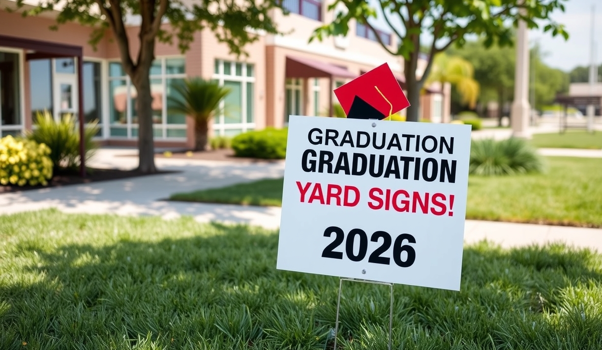 Checklist for Graduation Yard Signs 2026 Guide