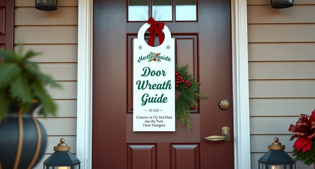 Checklist for Door Hangers for Wreath Guide