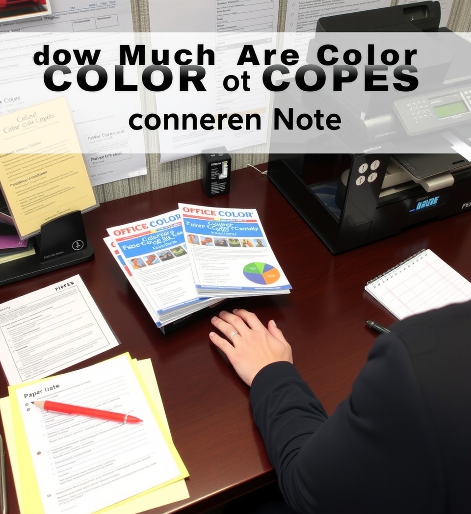 Checklist for How Much Are Color Copies at Office Depot Guide