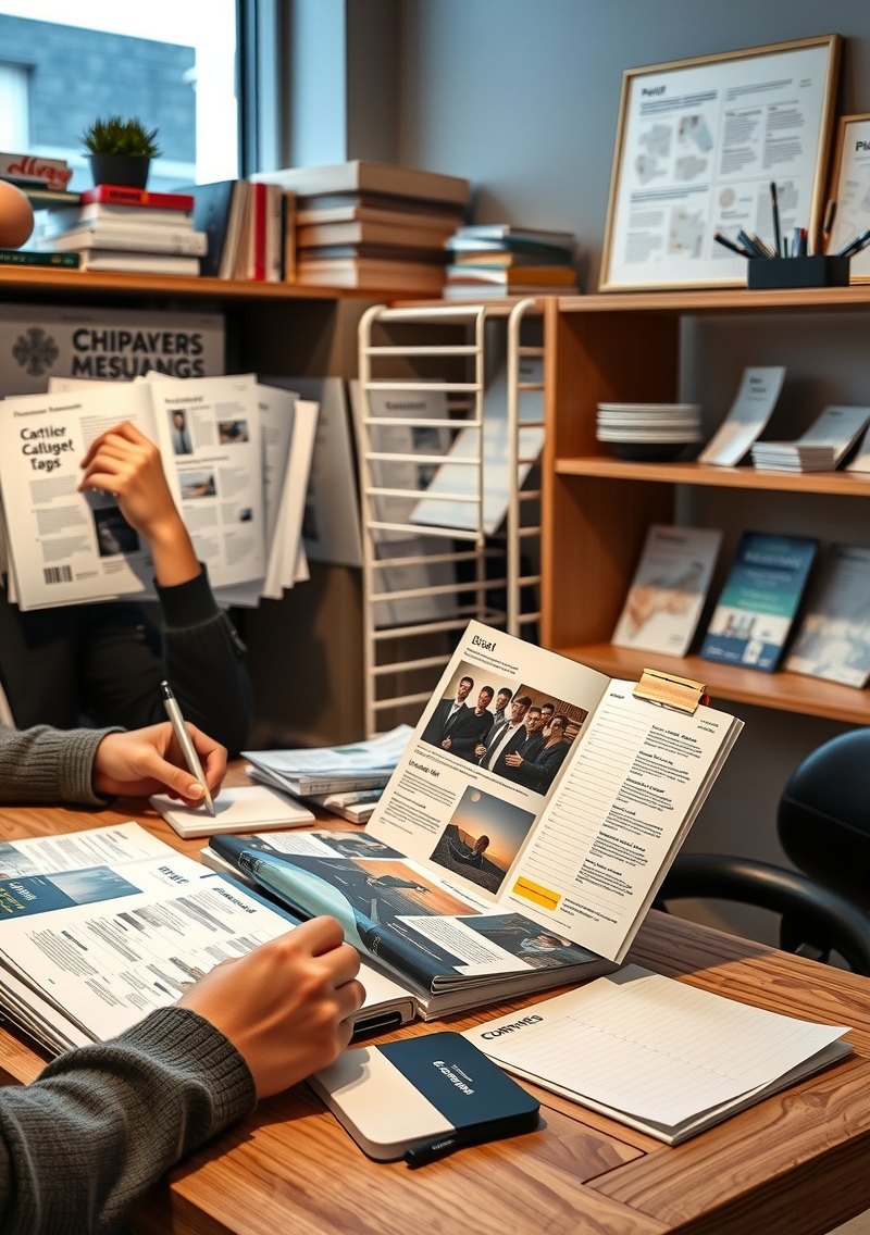 Preparation visual for Cheapest Brochure Printing