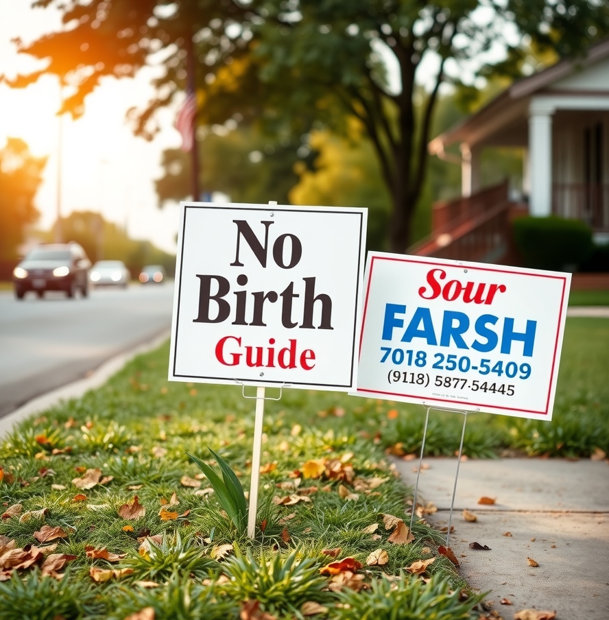 Birth Yard Signs Guide