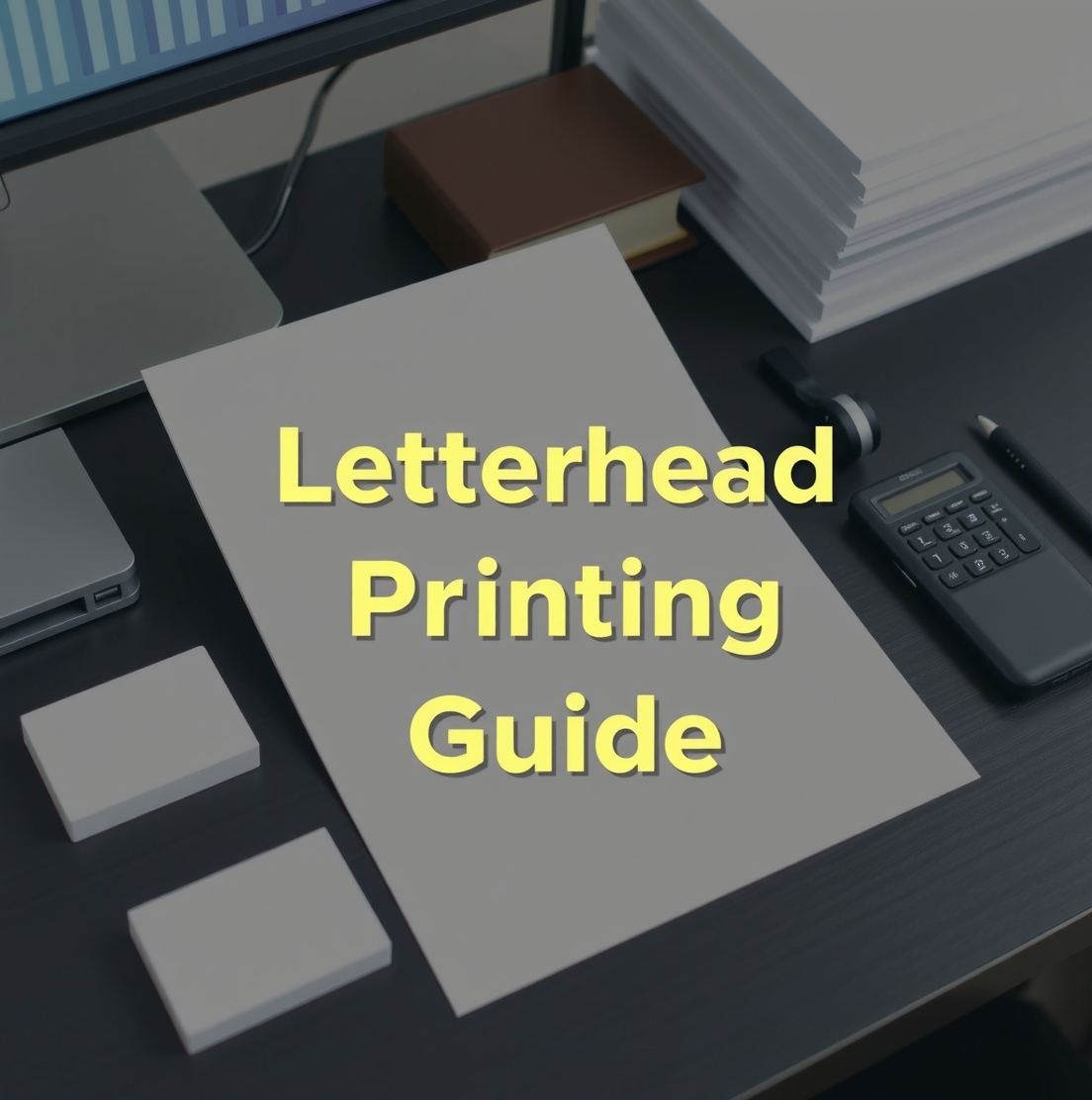 Preparation visual for Letterhead Printing Online Guide