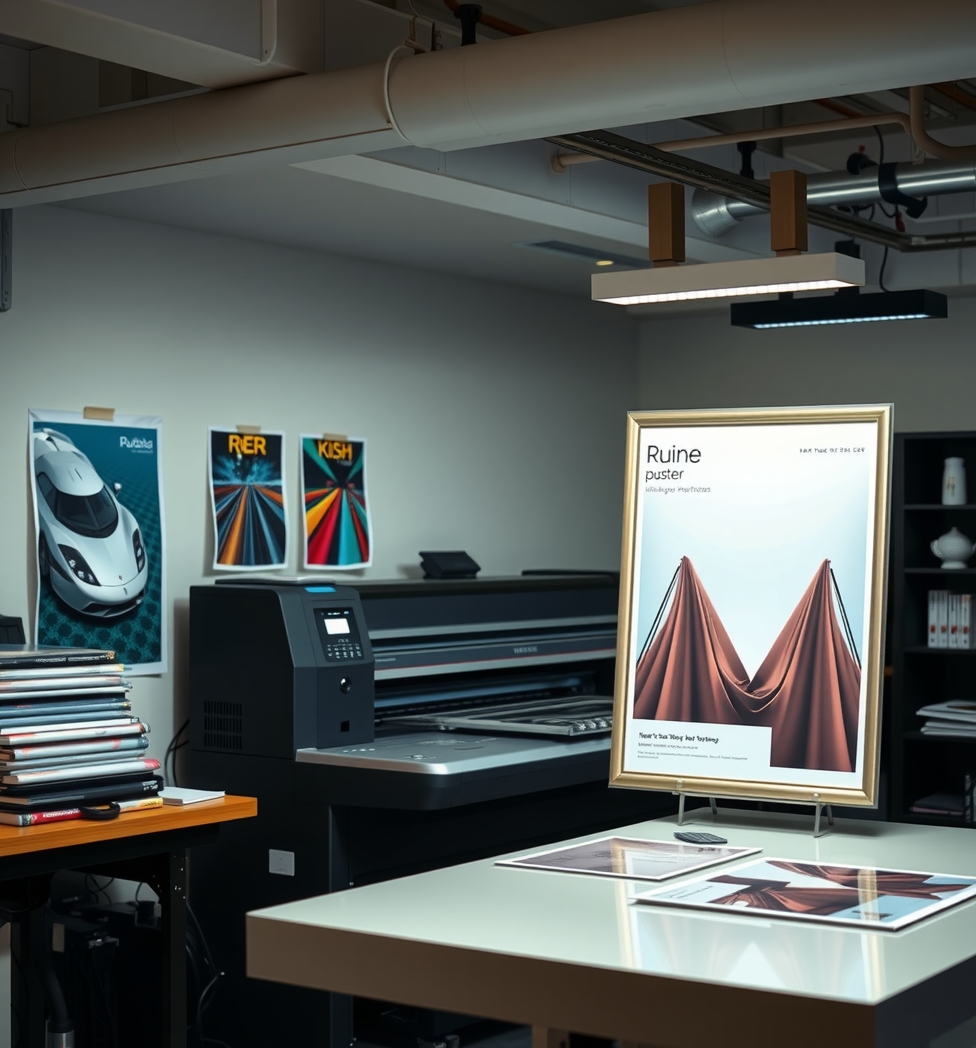 Quality check visual for Posters Printing Cost