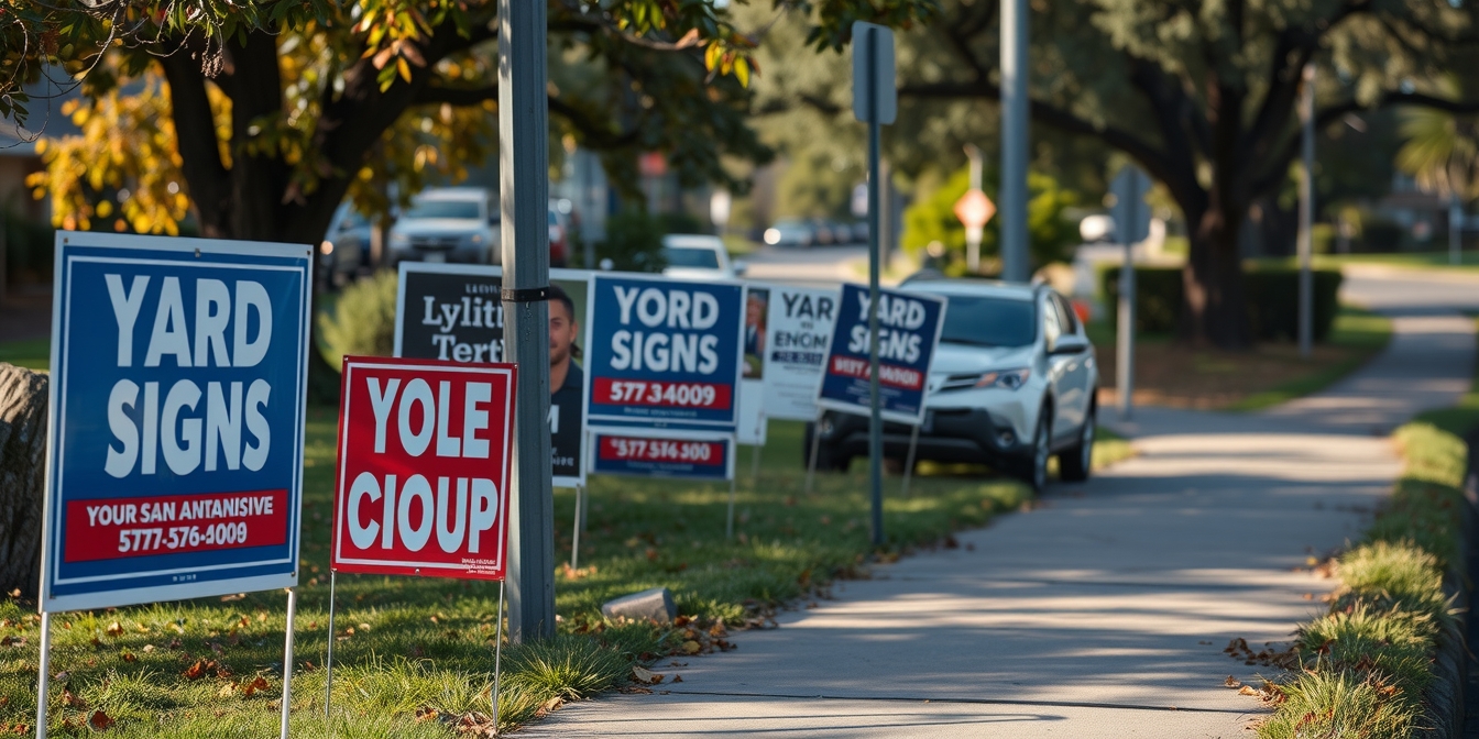 Yard Signs in San Antonio Guide