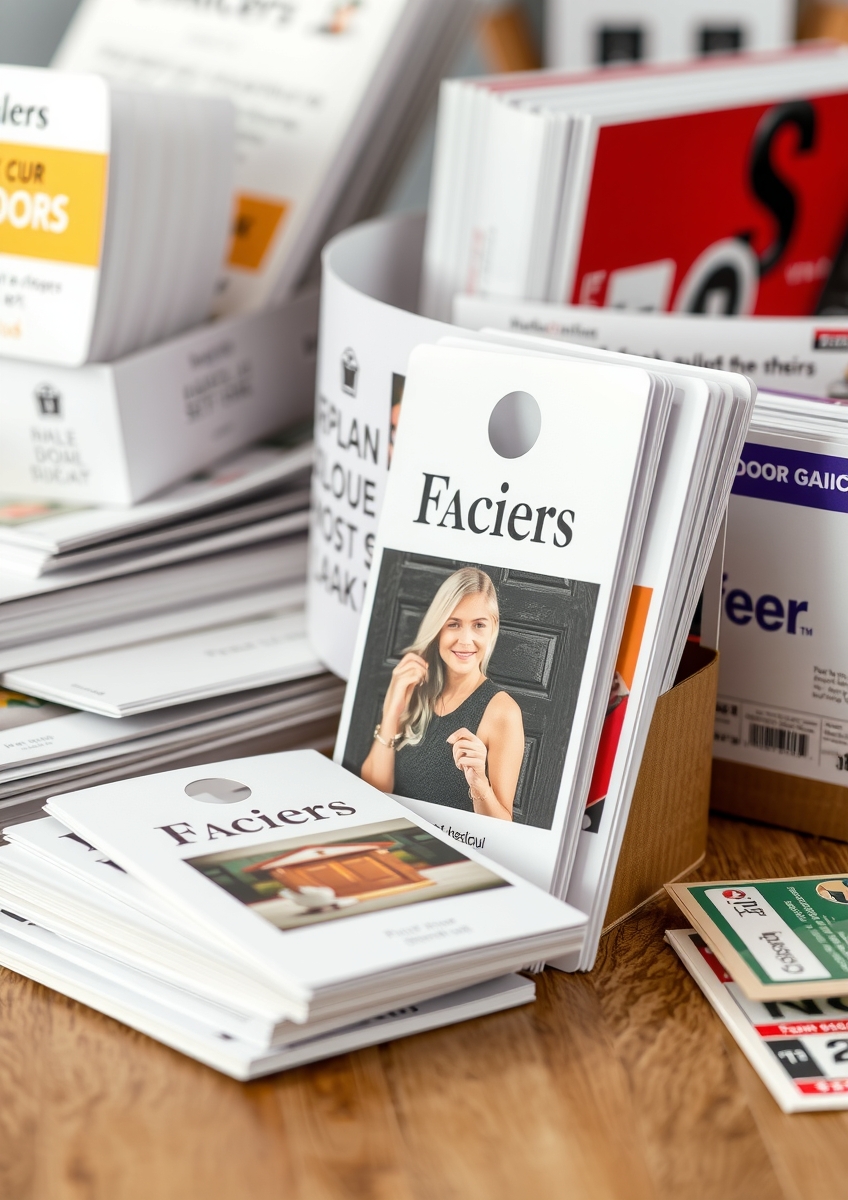 Preparation visual for Flyers Door Hangers Guide