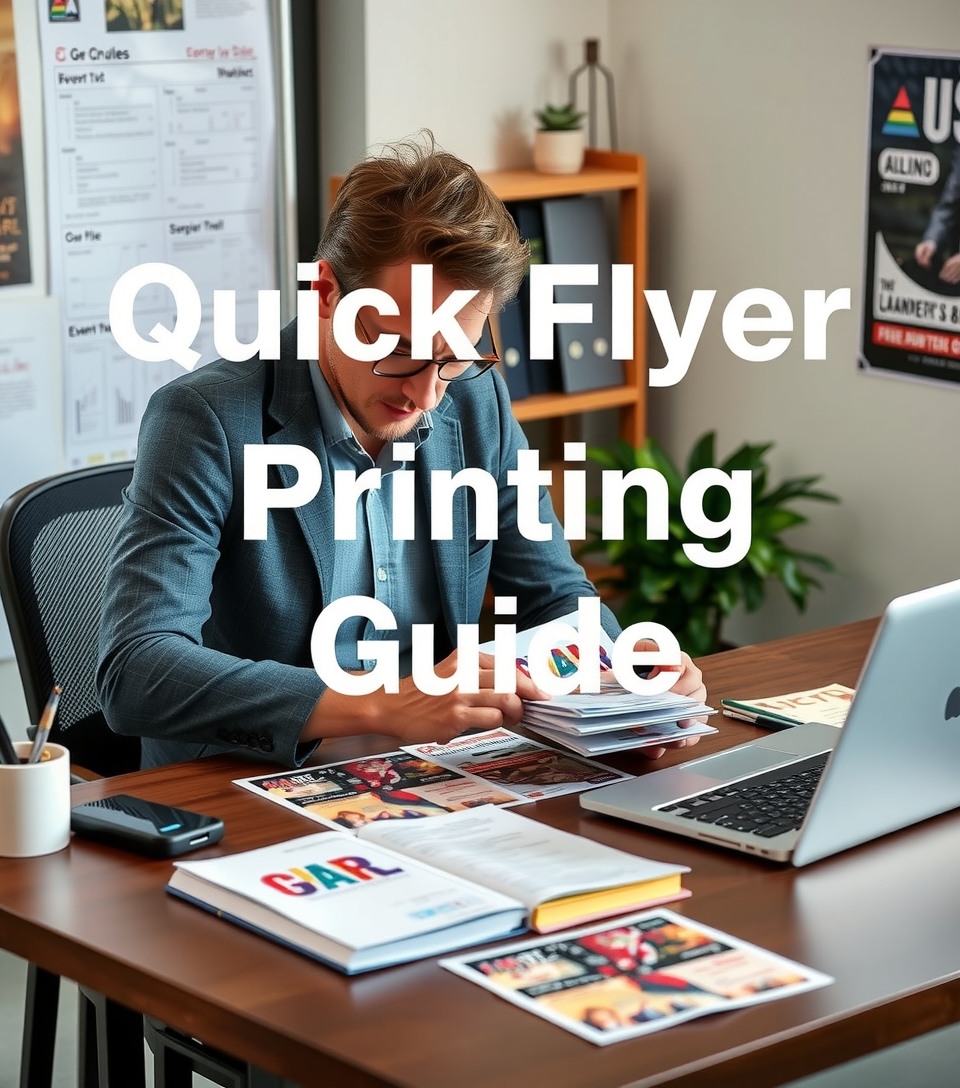 Evaluating the best Quick Flyer Printing Guide environment