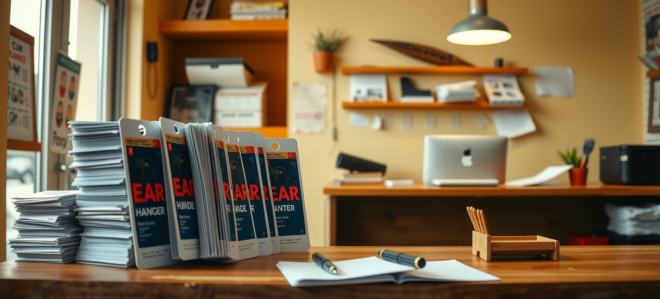 Quality check visual for Door Hangers Plastic Guide