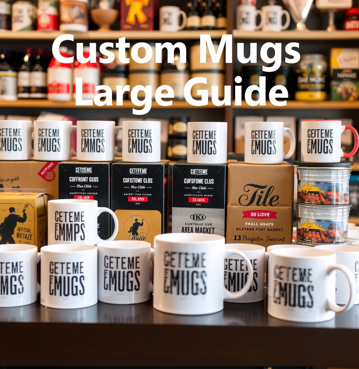 Checklist for Custom Mugs Large Guide