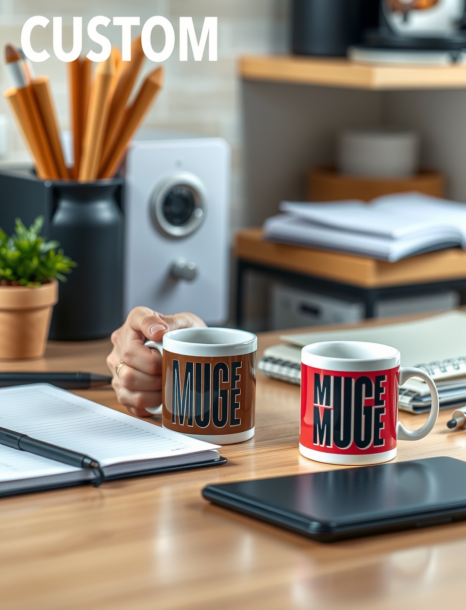 Preparation visual for Custom Mugs Large Guide