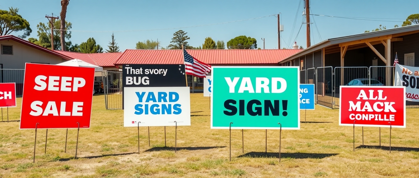 Quality check visual for Canva Yard Signs Guide