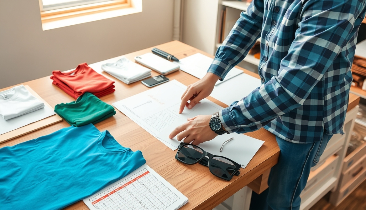 Preparation visual for How to Tshirt Printing