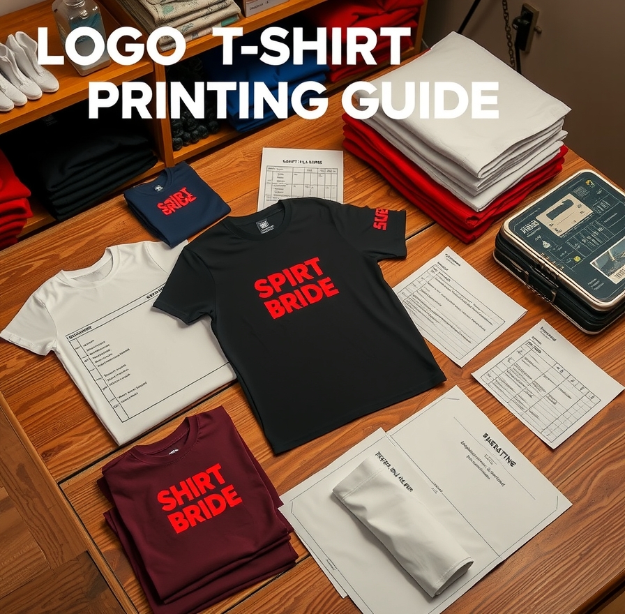 Preparation visual for Logo Tshirt Printing Guide