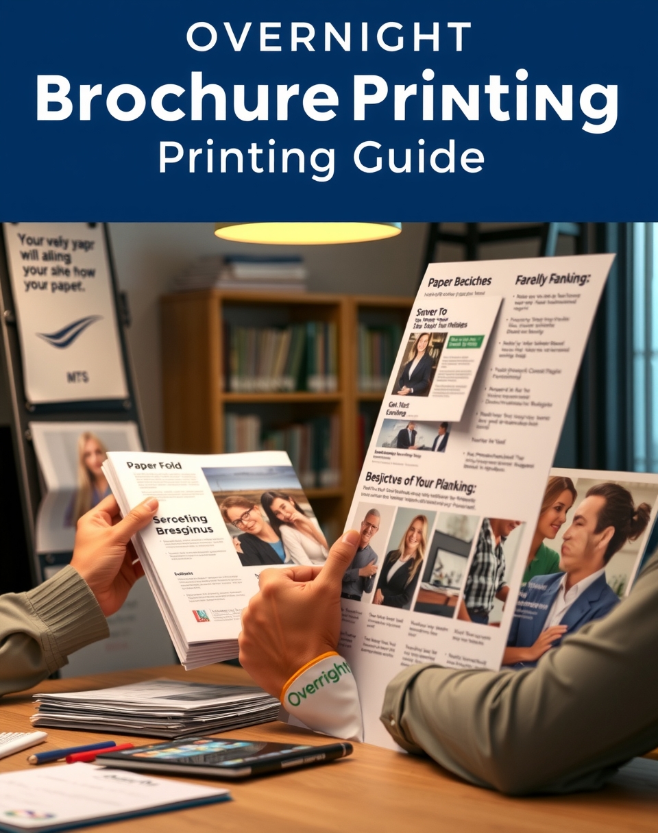 Checklist for Overnight Brochure Printing Guide