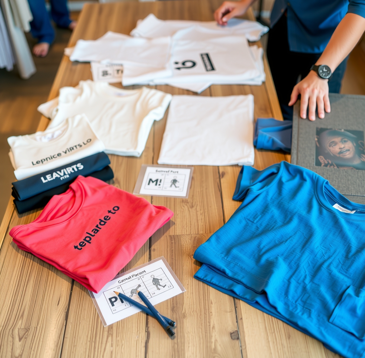 Preparation visual for Cheap Tshirt Printing No Minimum