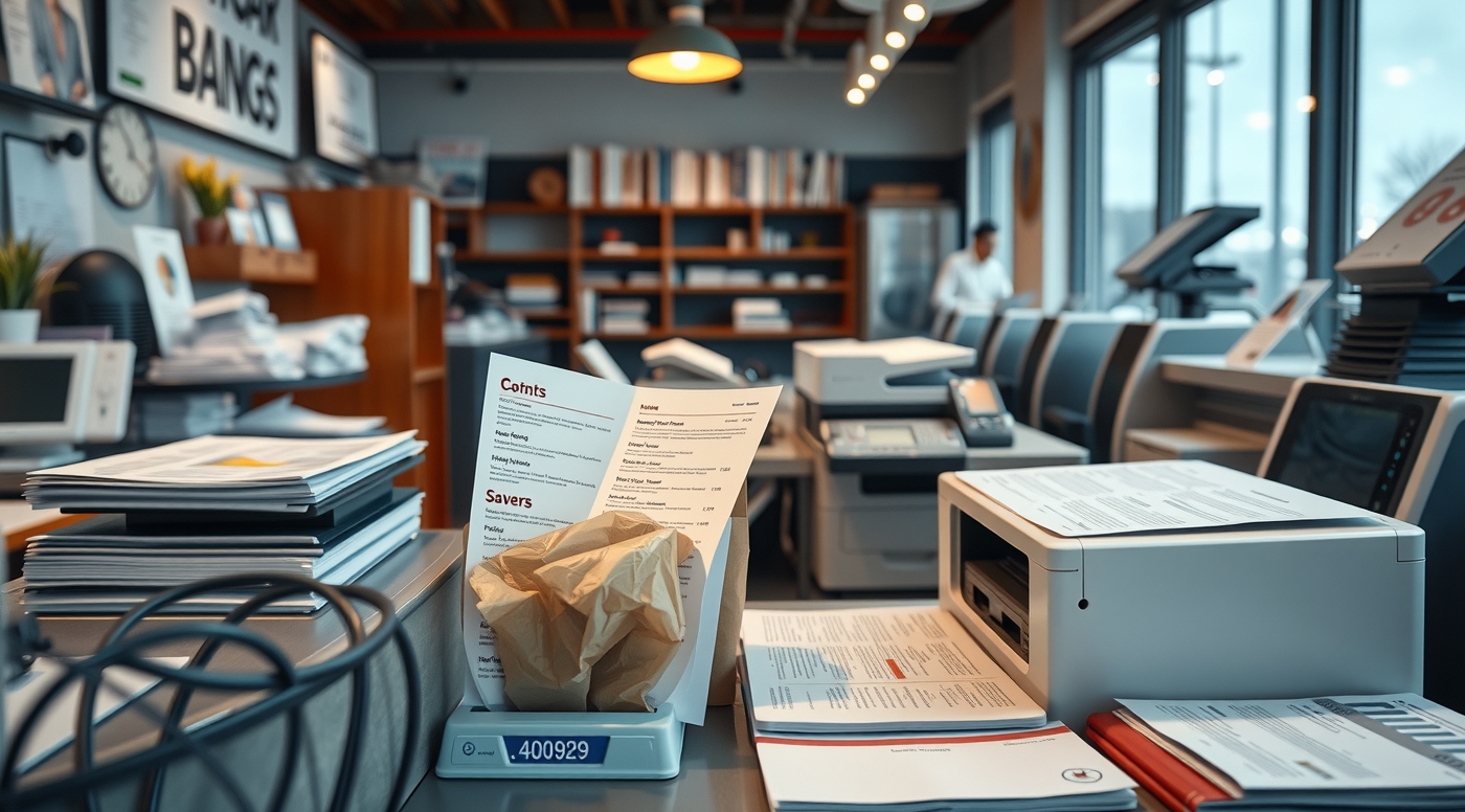 Evaluating the best Cost for Color Copies environment