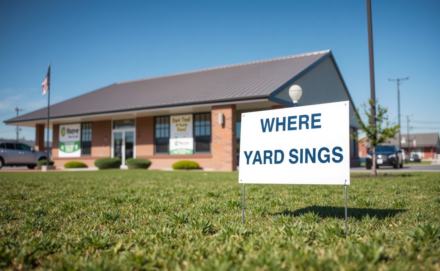 Preparation visual for Where to Order Yard Signs Guide