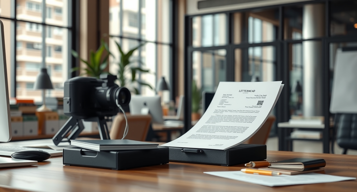 Quality check visual for Letterhead Printing Cheap