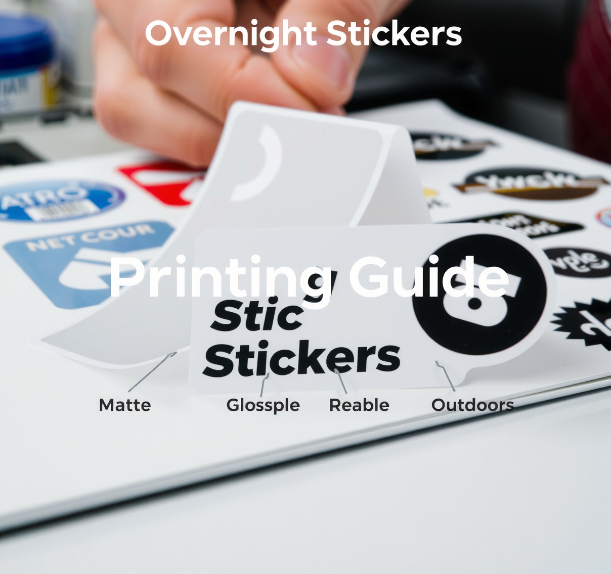 Checklist for Overnight Stickers Printing Guide