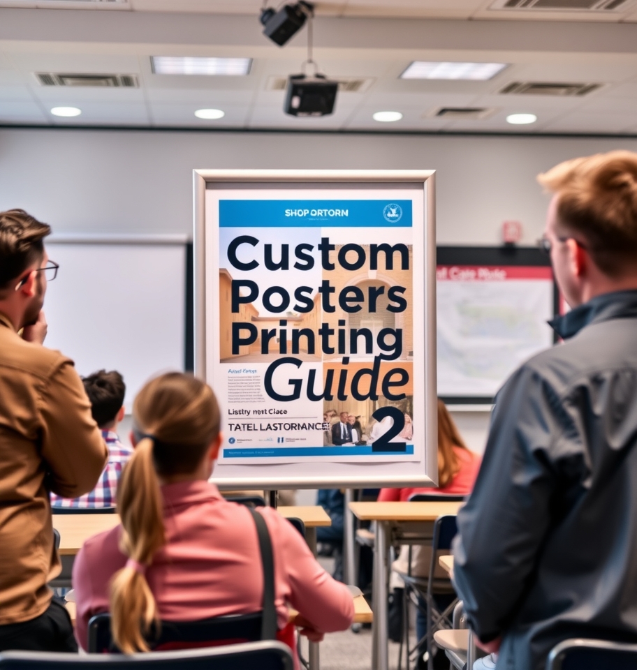 Custom Posters Printing Guide