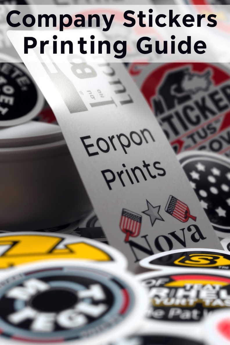 Checklist for Company Stickers Printing Guide