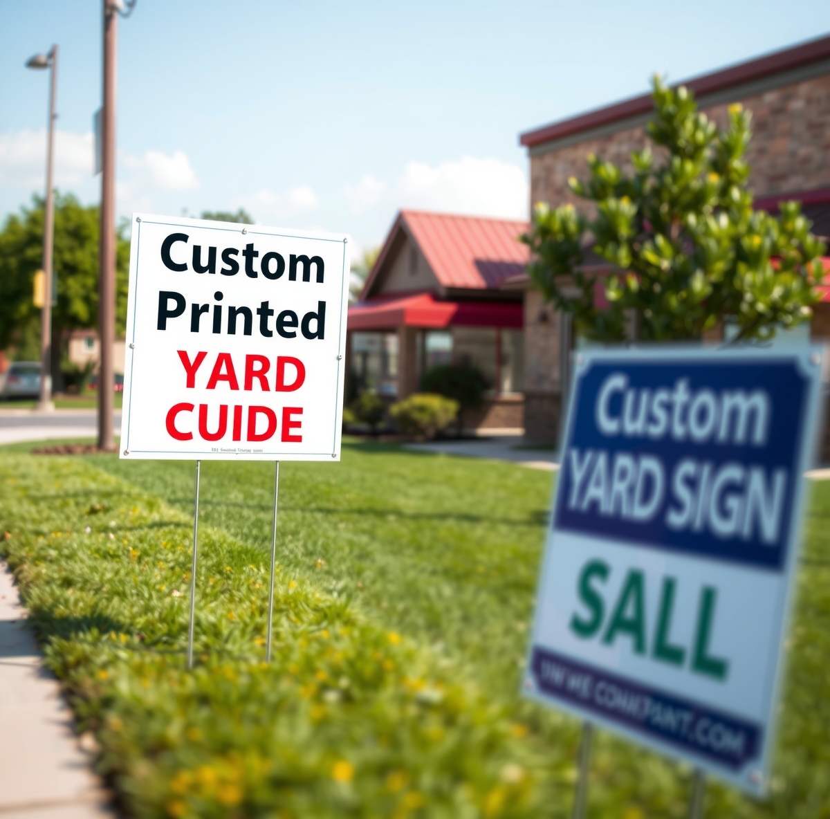 Checklist for Custom Printed Yard Signs Guide