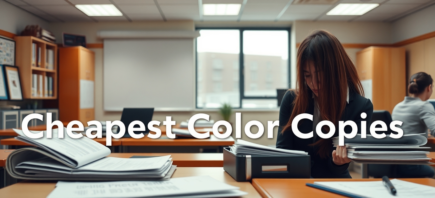 Cheapest Color Copies