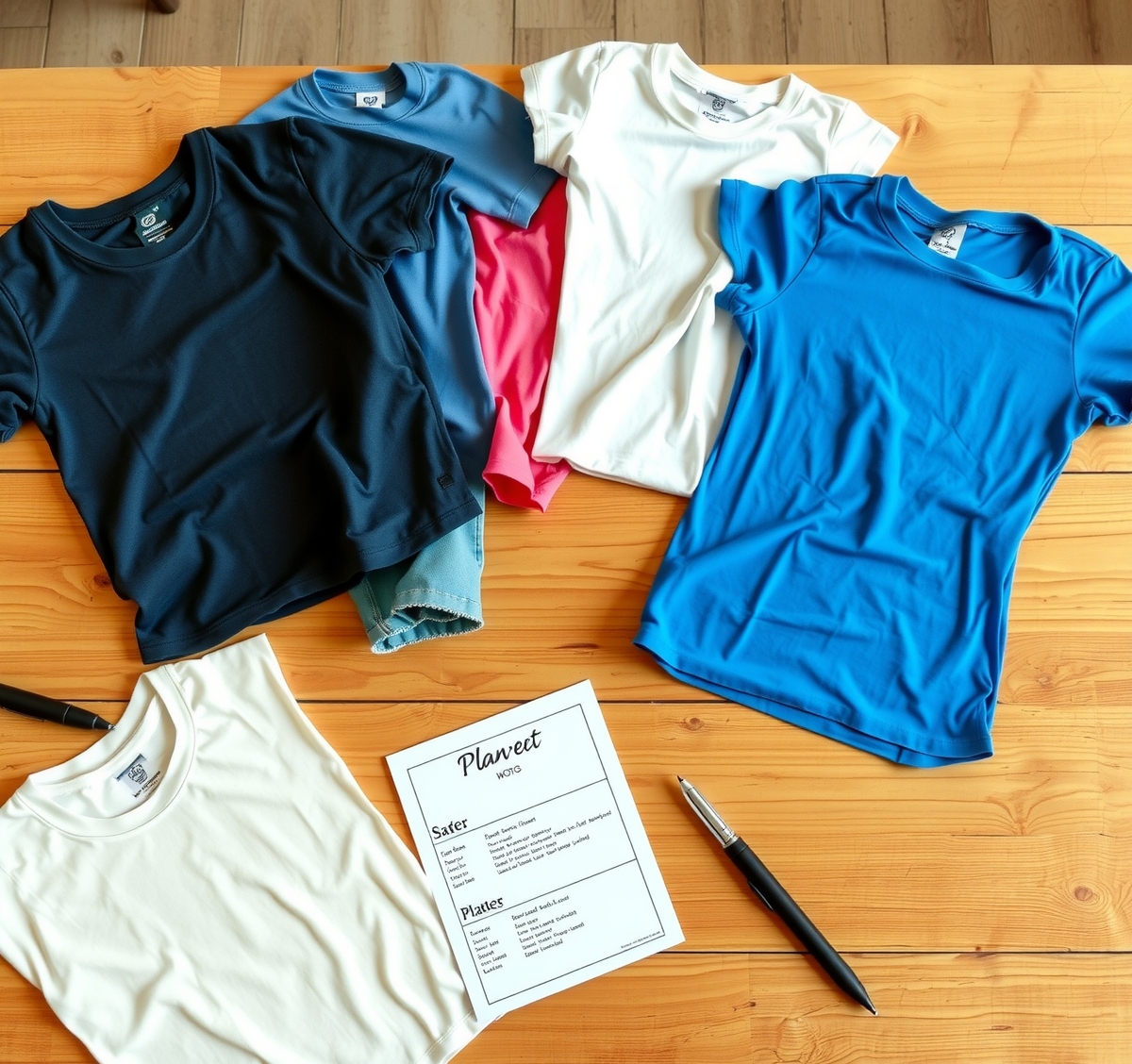 Preparation visual for Local Tshirt Printing Guide