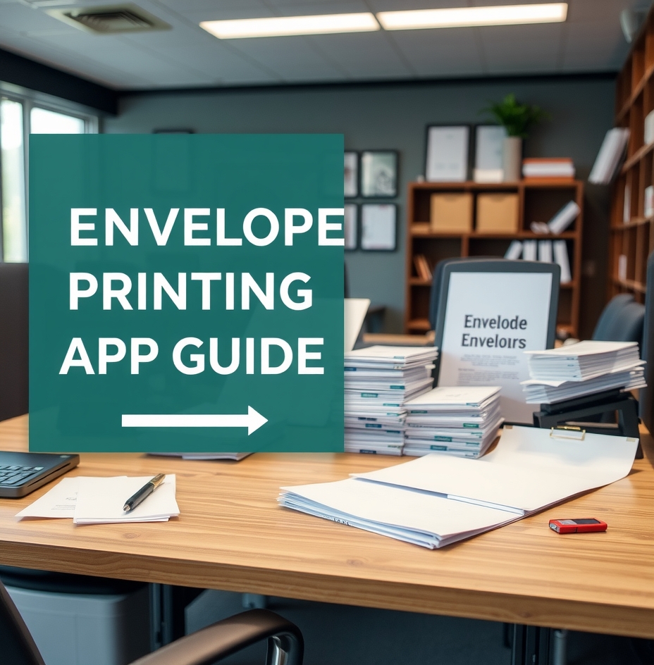 Envelope Printing App Guide