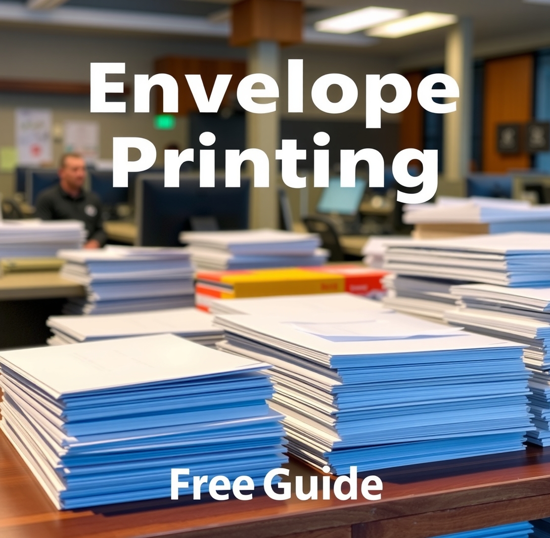 Preparation visual for Envelope Printing Online Free Guide
