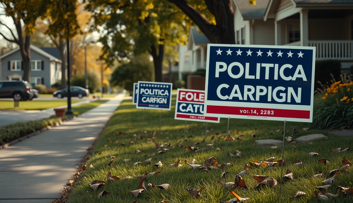 Political Campaign Yard Signs