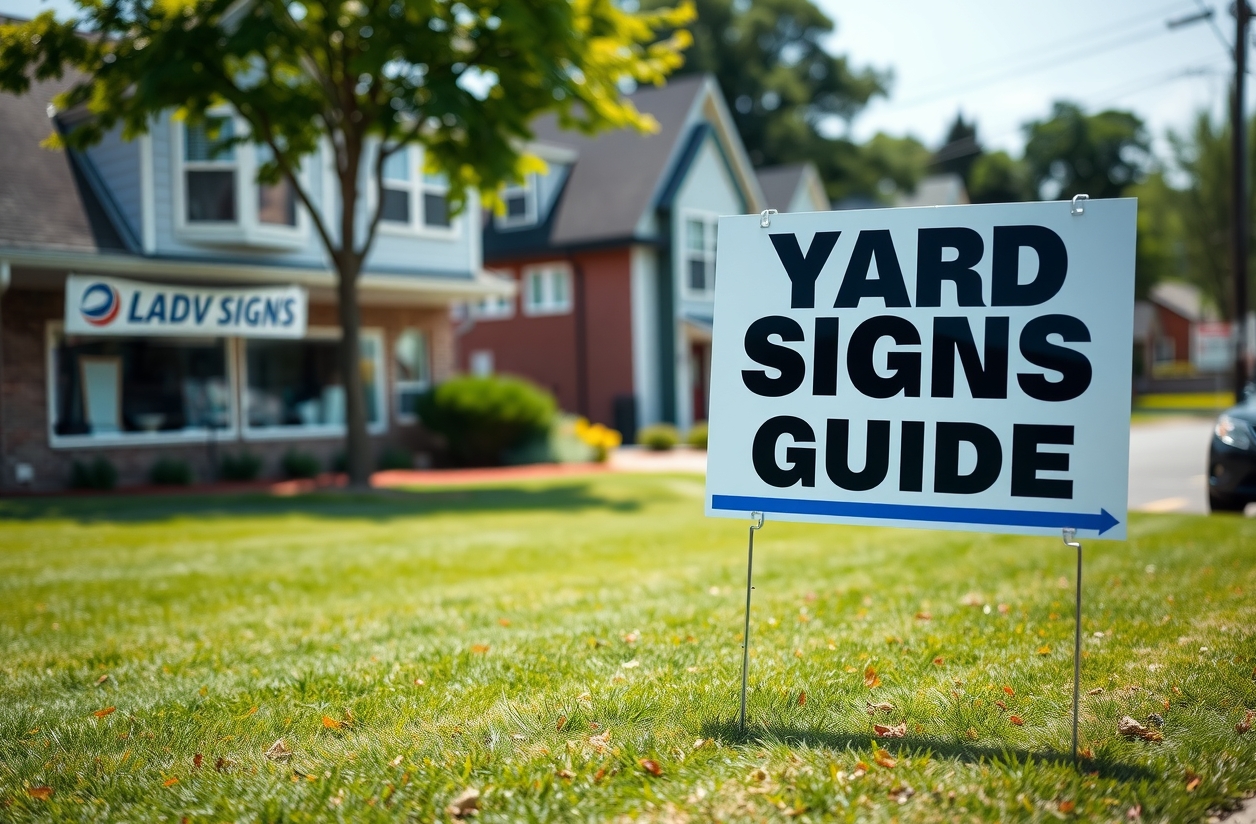 Checklist for Yard Signs St Louis Guide